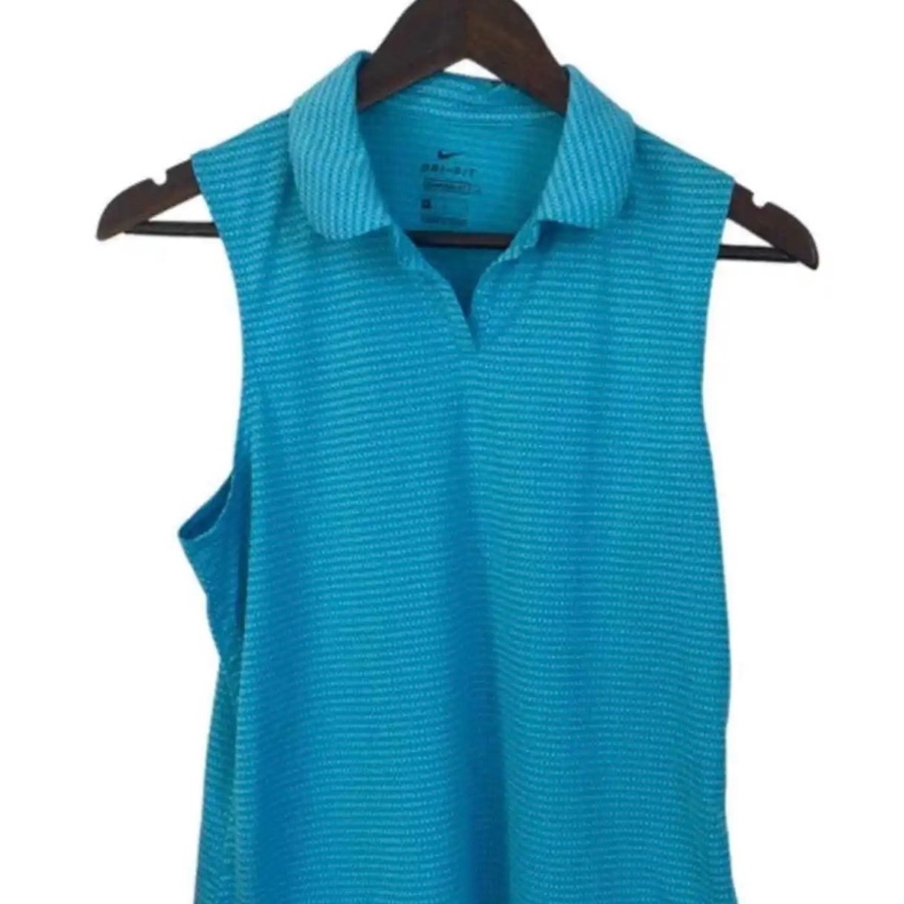 Sleevless drifit nike golf polo shirt